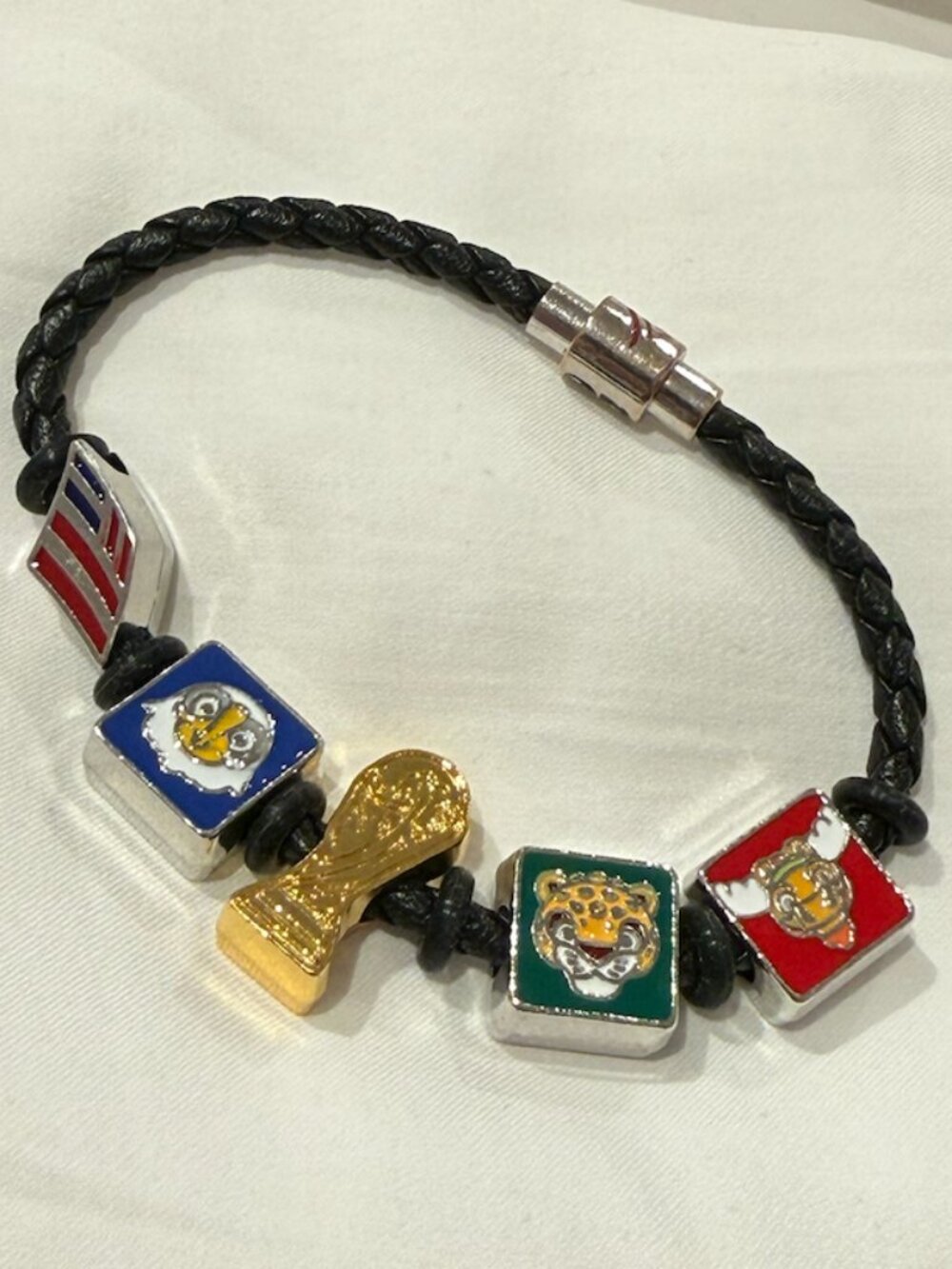 black fifa fan ban - world cup bracelet